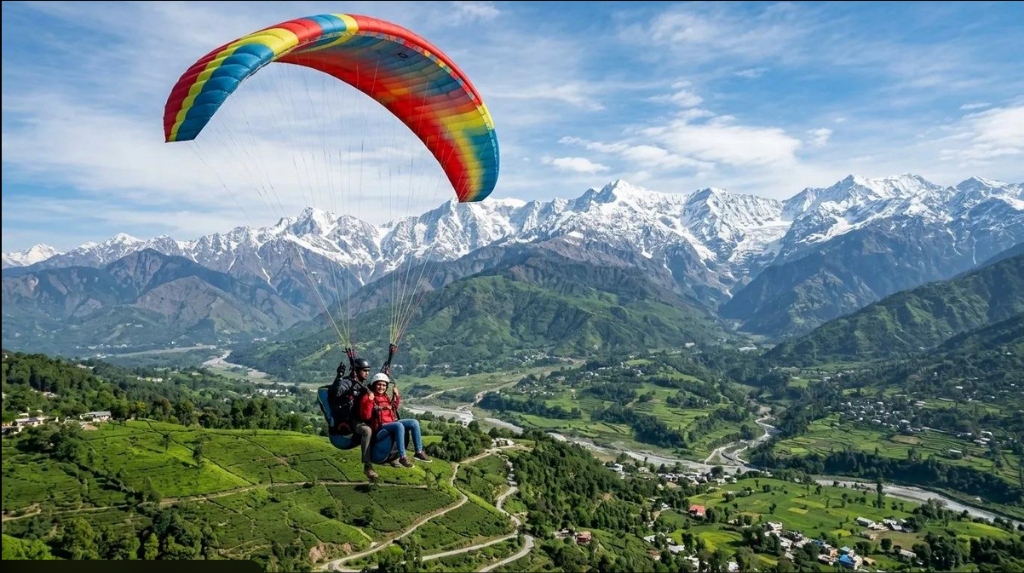 Paragliding in Bir Billing